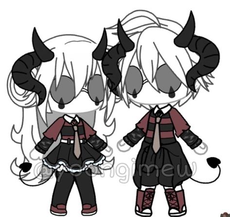 Gacha Life Matching Couple Outfits, Gacha Couple Outfits, Gacha Life Couple Outfits, Gacha Life Clothes Ideas For Girl, Outfit Gacha, Cute Date Outfits, Gacha Outfit, Clothing Sketches, Club Hairstyles