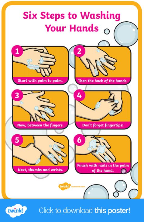 Teach children to wash their hands properly with this handy poster! This wonderful, printable resource is a great way to remind your children to wash their hands and can be displayed near sinks and toilets. Click to download and find more resources that support good hygiene in school over on the Twinkl website.  #twinkl #teachingresources #twinklresources #germs #handwashing #classroomdisplay #backtoschool Hand Washing Poster Free Printable, Hand Hygiene Posters, Handwashing Poster, Us Map Printable, Hygiene Poster, Wash Your Hands Poster, Chapel Ideas, Hand Washing Poster, Proper Hand Washing