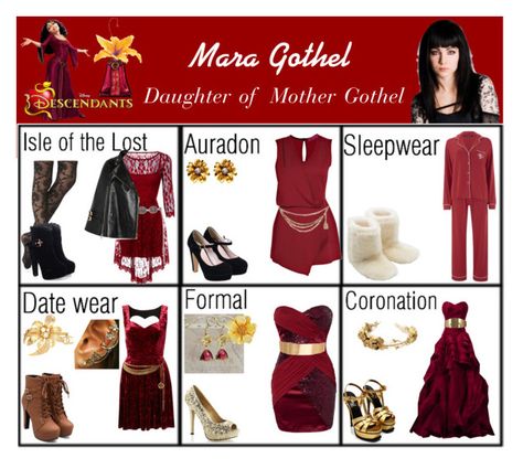 "Mara Gothel. Daughter of Mother Gothel" by elmoakepoke ❤ liked on Polyvore featuring ...Lost, Disney, Express, Collezione Alessandro, Boohoo, Elise Ryan, Topshop, Yves Saint Laurent, Givenchy and Chanel Daughter Of Mother Gothel, Descendants Clothes, Disney Character Outfits, Disney Bound Outfits Casual, Mother Gothel, Descendants Costumes, Princess Inspired Outfits, Disney Themed Outfits, Movie Inspired Outfits