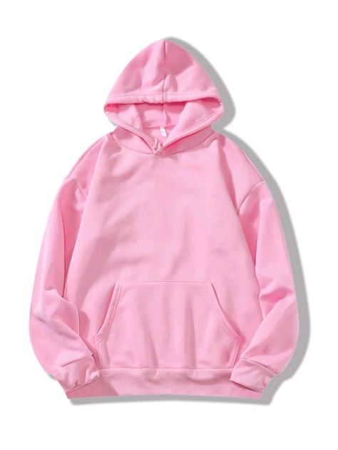 Mode Rose, Pull Rose, Lined Hoodie, Womens Basic, Drawstring Hoodie, Hoodies For Sale, Pink Hoodie, Casual Pullover, Colorful Hoodies