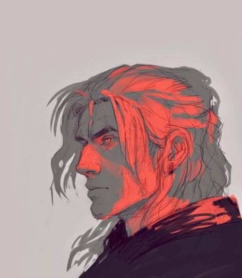 Geralt Of Rivia Fanart, King Drawing, Witcher Art, Geralt Of Rivia, Old Soul, Drawing Painting, The Witcher, May 23, Illustration Drawing