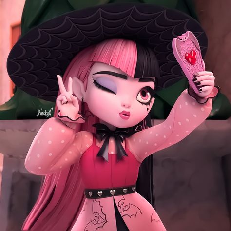 Mh Pfp, Draculaura G3, Draculaura Aesthetic, Monster High Draculaura, Arte Monster High, Monster High Pictures, Epic Characters, Moster High, Catty Noir