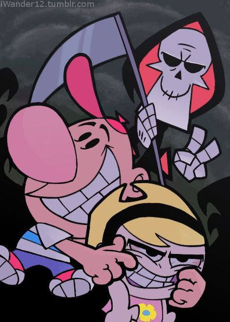 billy and mandy and grim +speedpaint by iWander12 on DeviantArt | Cartoon network art, Cartoon painting, Old cartoon network Old Cartoon Characters Aesthetic, Cartoon Network Aesthetic Wallpaper, Cartoon Icons Aesthetic 90s, Grim Billy And Mandy Aesthetic, 00s Cartoons, Cartoon Network Viejo, Old Cartoon Network Shows, Hood Character, Billy And Mandy