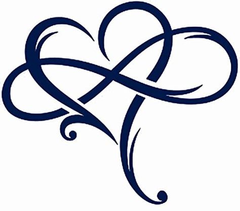 Infinite Love Tattoo, Eternal Love Tattoo, Infinity Heart Tattoo, Eternity Tattoo, Small Infinity Tattoos, Heart With Infinity Tattoo, Love Heart Tattoo, Mom Heart Tattoo, Infinity Tattoo Designs