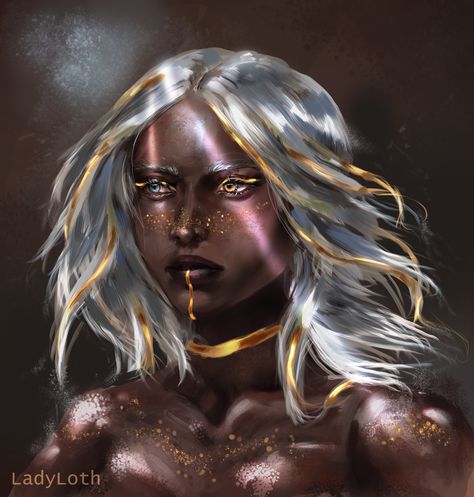 Aasimar Rogue, Dnd Aasimar, Half Drow, Fantasy Witch, Dungeons And Dragons Art, Female Elf, Fiction Idea, Fantasy Portraits, Dnd Art