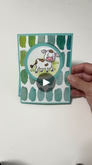 Circle Flip Card Tutorial, Cutest Cows, Card Folds, Three Fold, Fold Cards, Fancy Fold Cards, Card Making Techniques, Fancy Folds, Fun Fold Cards