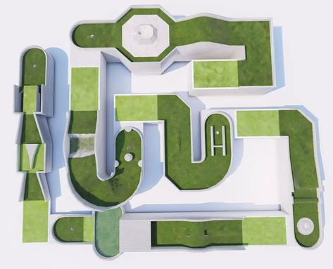 Entry #18 by iconicplus for Mini Golf hole design--Around the World in 18 Holes | Freelancer Indoor Mini Golf, Architectural Landscape, Bakery Kitchen, Mini Golf Course, Miniature Golf, Backyard Living, Mini Golf, Putt Putt, Travel Poster