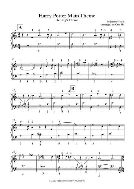 Hedwigs Theme Piano, Harry Potter Song, Easy Sheet Music, Trumpet Sheet Music, Harry Potter Music, Requiem For A Dream, Harry Potter Hedwig, Music Tabs, Easy Piano Sheet Music