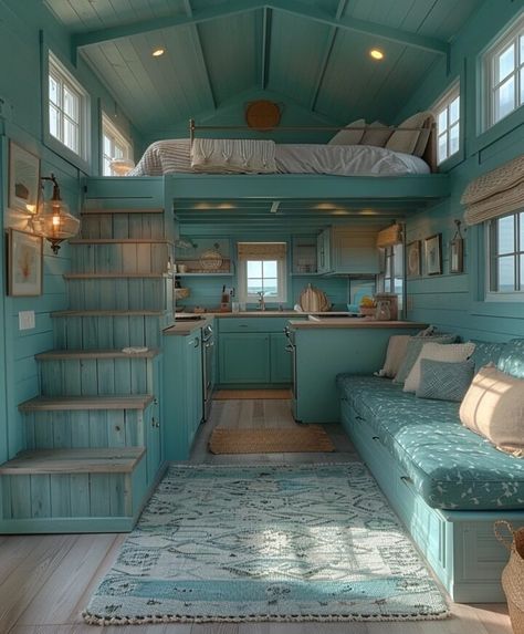 20 Ideas To Make The Most of a Tiny Cabin Tiny House Remodel, Diy Tiny House, Tiny House Layout, Tiny House Inspiration, Tiny Apartments, Tiny House Kitchen, Tiny Cabin, Tiny House Decor, Tiny Spaces