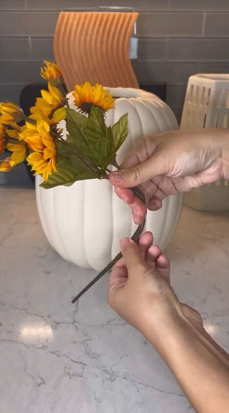 Today, I'm excited to show you how I created this adorable DIY fall pumpkin décor piece. Get creative and adapt the steps to your available resources. Let's get started! Pumpkin Centerpieces Diy, Getting Rid Of Mice, Fall Pumpkin Decor, Halloween Throw Pillow, Centerpieces Diy, Fall Arrangements, Pumpkin Centerpieces, Pumpkin Decor, Diy Pumpkin