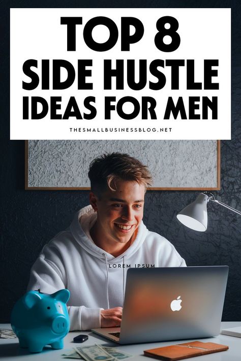 8 Best Side Hustle Ideas For Men | Side Hustle Ideas Online Side Hustle Ideas For Men, Recover Deleted Photos, Social Media Landscape, Small Business Blog, Side Hustle Ideas, Etsy Seo, Hustle Ideas, Save Your Money, Online Earning