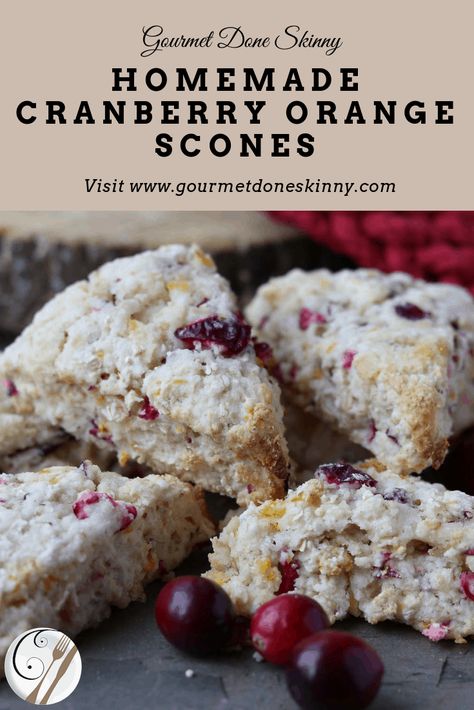 What’s better on a cold morning than hot, slightly crispy on the outside, moist and delicious on the inside cranberry orange scones? These mini scones are made with fresh cranberries, orange zest and have a secret ingredient to make them slightly crispy and chewy. #cranberryorangesconesrecipe #cranberryorangesconeshealthy #cranberryorangesconeseasy #cranberryorangesconesfresh #cranberryorangesconesbest #cranberryorangesconesmoist #makeaheadbreakfast What To Make With Cranberries, Gourmet Brunch, Healthy Scones, Bakers Delight, Mini Scones, Scone Recipes, Cranberry Orange Scones, Cranberry Scones, Special Breakfast