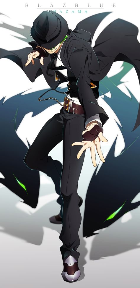 Pinterest Blazblue Hazama, Hazama Blazblue, Yuuki Terumi, Drawing Female Body, Characters Inspiration Drawing, Anime Crossover, Cute Anime Guys, Anime Artwork, Creature Art