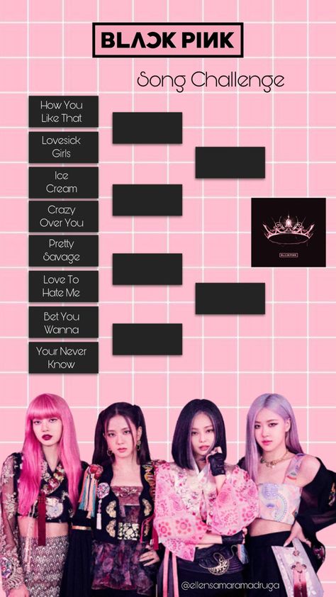 Kpop Song Challenge, Blackpink Song, Kpop Quiz, Story Challenge, Who Knows Me Best, Story Questions, Pretty Savage, Instagram Story Questions, Savage Love