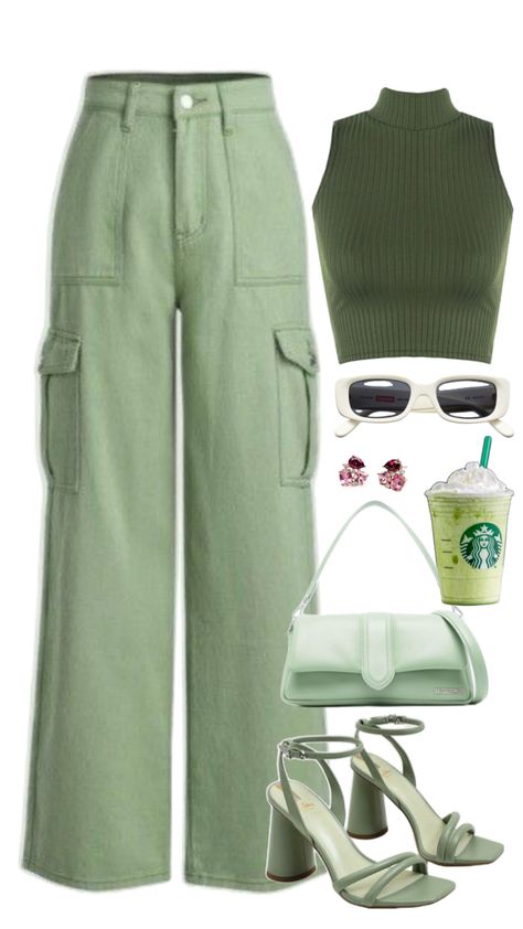 Everyday Outfit. Fashion. Polyvore set. Matcha Combo. Matcha Matcha Inspired Outfits, Matcha Outfit, Matcha Girl, Hijabi Outfits Casual, Hijabi Outfits, Everyday Outfit, Inspired Outfits, Outfits Casual, Polyvore Set