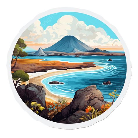 beautiful the galapagos islands ecuador sticker islands sticker wonders png Science Mural, Island Stickers, Sticker Clipart, Sticker Png, Galapagos Islands, Transparent Image, Arte Popular, Logo Sticker, Letter Writing