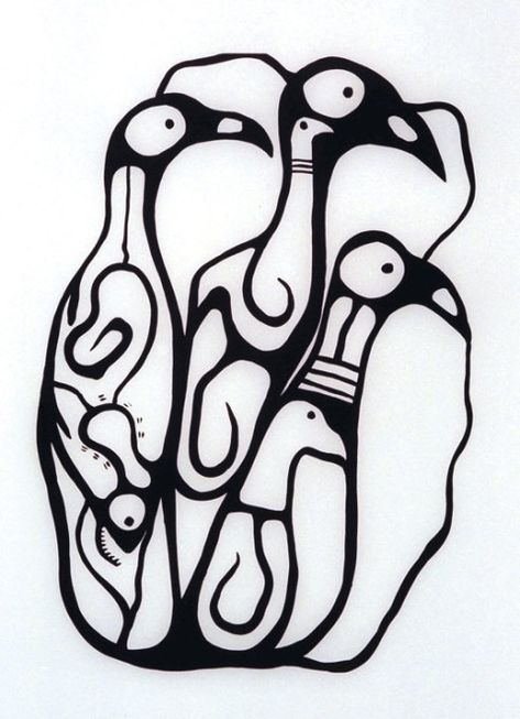 Norval Morrisseau Prints – NorthOfSuperiorArt.com Indigineous Art, Neurographica Art, Native Drawings, Norval Morrisseau, Kindergarten Art Lessons, Pacific Northwest Art, Haida Art, Jr Art, Woodland Art