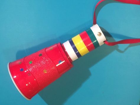 Diy Telescope For Kids, Telescope Craft For Kids, Ukraine Crafts, Make A Telescope, Space Crafts Preschool, Telescope Art, Telescope Craft, Diy Telescope, Preschool Art Projects