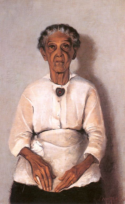 Cave to Canvas, Archibald Motley, Portrait of My Grandmother, 1922 Archibald Motley, Francis Picabia, National Gallery Of Art, Art Historian, Old Woman, African American Art, My Grandmother, Caricatures, American Artists