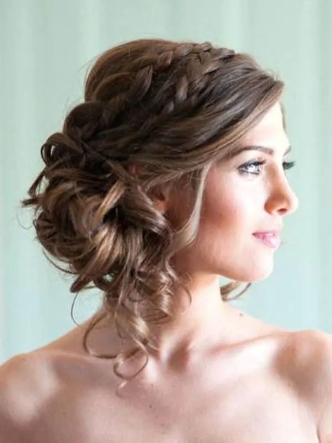 25 Creative Side Bun Hairstyles for Women – HairstyleCamp Weave Bun, Side Chignon, Side Braid With Bun, Double French Braids, Two French Braids, Wedding Bun, Side Bun Hairstyles, Side French Braids, Side Bun