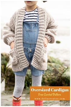 6 Kids Cardigan Free Crochet Patterns Kids Cardigan Crochet, Cardigan Free Pattern, Crocheted Cardigan, Crochet Cardigan Free, Toddler Cardigan, Crochet Cardigan Pattern Free, Knit Cardigan Pattern, Kids Cardigans, Basic Stitches