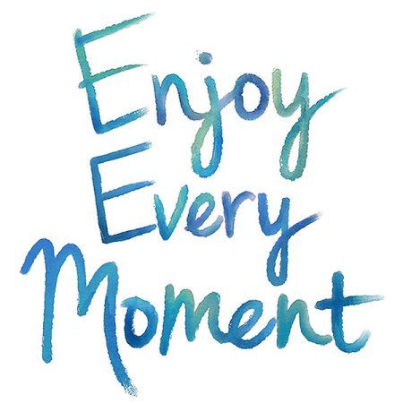 Enjoy Every Moment Quotes, Design Quotes Art, Inspirational Wall Quotes, Health Cooking, Blue Quotes, Moments Quotes, Verse Wallpaper, Quote Decals, Enjoy Every Moment