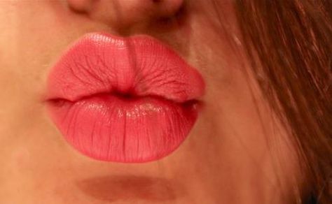 great lip color! Puckered Lips Drawing, Lips Drawing Reference, Puckered Lips, Lips Drawing, Kissable Lips, Hot Lips, Pink Lipstick, Lip Fillers, Make Me Up