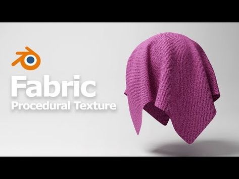 Blender Material, Cloth Simulation, Blender Character Modeling, Cloth Texture, 3d Clothing, Texture Material, 3d Blender, Blender Tutorial, 3d Tutorial