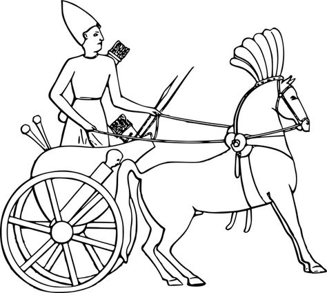 Free Image on Pixabay - Carriage, Chariot, Charioteer Egyptian Drawings, Ancient Egypt Gods, Geography For Kids, Quilting Designs Patterns, Coloring Page Printable, Mexico Art, Kids Class, Illuminated Letters, Clipart Black And White