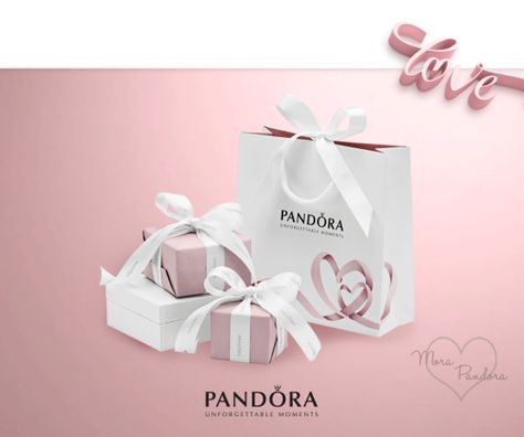 Pandora Valentine's 2015 Gift Packaging <3 Pandora Packaging, Pandora Valentine, Jewelry Packaging Box, Pandora Disney, Packing Design, Jewelry Packaging, Disney Style, Box Packaging, A Romantic