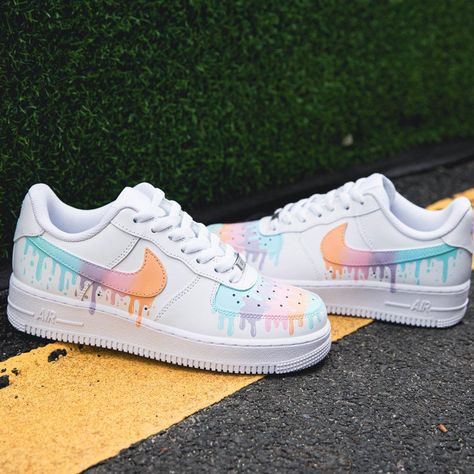 Flowers Anime, Af1 Custom, Pretty Sneakers, Drip Design, Air Force 1s, Preppy Shoes, Air Force 1 Custom, Custom Air Force 1, Personalized Shoes