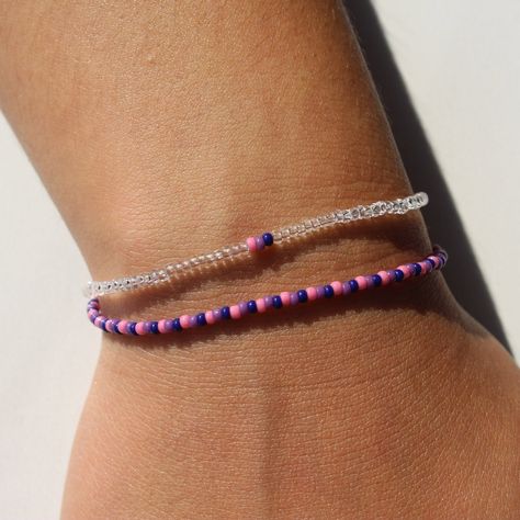 Bisexual Bracelet | Pride Bracelets, Bisexual Flag Bracelets, Bi Pride Bracelets, LGBTQA+ Bracelet, Pride Month Bi Bracelet, Bisexual Bracelet, Pride Bracelets, Lgbt Bracelet, Flag Bracelet, Minimal Bracelet, Bisexual Flag, Pride Bracelet, Morse Code Bracelet