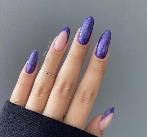 Fun Purple Nails, Purple Nails Ideas, Light Purple Nails, Dark Purple Nails, Purple Nail Art, Lilac Nails, Nails Purple, Purple Nail Designs, Lavender Nails