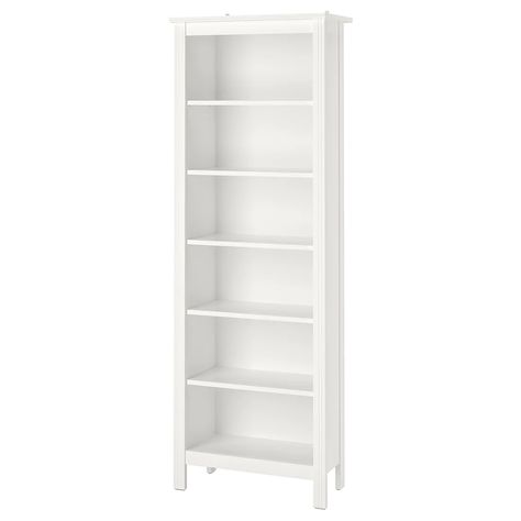 BRUSALI Bookcase - white - IKEA Ikea Brusali, Bookcase Ikea, Hemnes Bookcase, White Bookshelf, Kallax Shelving, Bookcase White, Ikea Bookcase, Room Shelf, Ikea Website