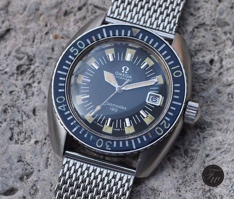 Omega Seamaster 120, Omega Watch Vintage, Vintage Omega, Expensive Watches, Fine Watches, Omega Seamaster, Breitling Watch, Diver, Cool Watches