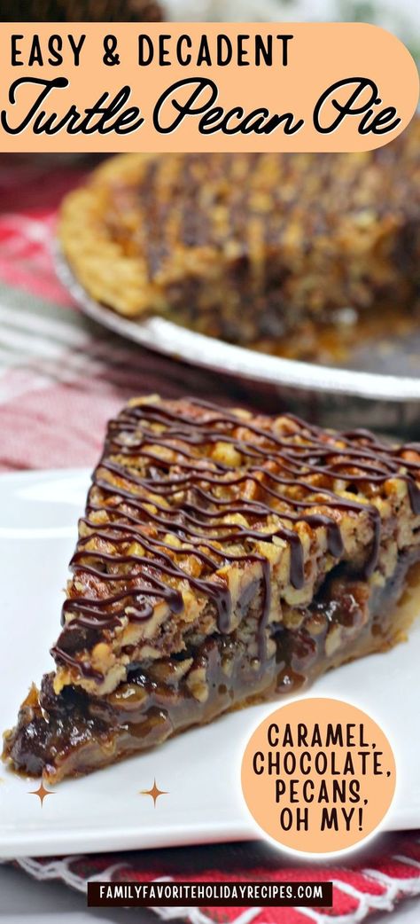 Turtle Dessert Easy, Turtle Pie Recipe Easy, Caramel Pecan Delight Pie, Turtle Pecan Pie, Turtle Bars Pecan, Chocolate Pecan Delight 12 Tomatoes, Pecan Turtles Recipe Easy, Turtle Dessert Recipes, Turtle Desserts