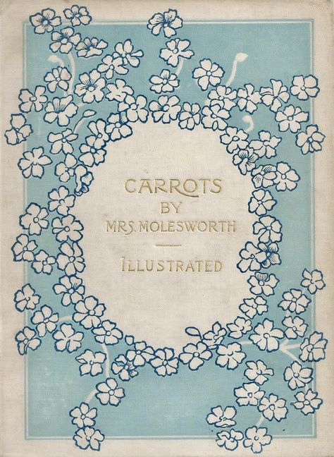 Book Cover Design Poetry, Old Book Cover Design, Blue Book Cover, Floral Book Cover, Poetry Book Cover, Old Book Cover, Antique Book Covers, Motifs Art Nouveau, Cover Design Ideas