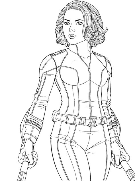 Marvel Comics Characters, Comics Characters, Marvel Comic Character, Cartoon Coloring Pages, Black Widow, Comic Character, Marvel Comics, Coloring Pages, Male Sketch