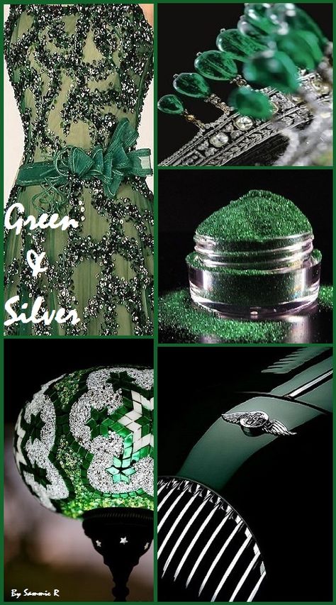 Green and Silver By Sammie R