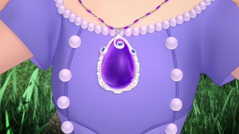 Amulet of Avalor | Disney Wiki | Fandom Amulet Of Avalor, Purple Amulet, Sofia Amulet, Three Fairies, Sofia The First Characters, Disney Princess Jewelry, Princess Elena Of Avalor, Girls Bedroom Themes, Princess Charm School