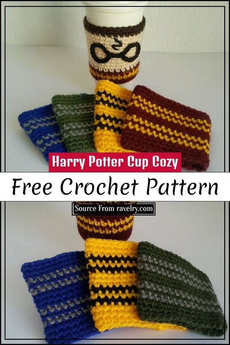 Crochet Cozy Free Pattern, Circus Crochet, Coffee Sleeve Pattern, Crochet Cozies, Cup Cozy Crochet, Coffee Cozy Pattern, Cup Cozy Crochet Pattern, Mug Cozy Pattern, Cup Cozy Pattern