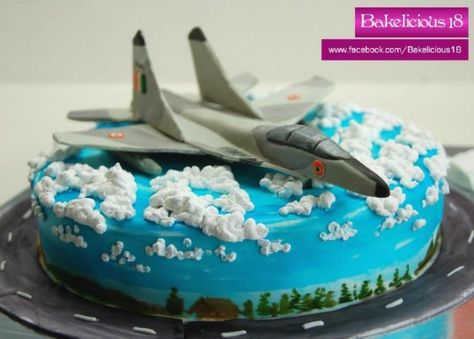 Come fly with me: Bakelicious18 Airplane Cake Ideas Birthday, Fighter Jet Cake, Rory's Birthday, Plane Cake, Airplane Birthday Cakes, Army Cake, Airplane Cake, Shark Cake, Airplane Birthday Party