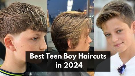 Best Teen Boy Haircuts in 2024 Boy Haircut For Straight Hair, Boy Teen Haircut, Teenage Boys Haircuts 2024, Teen Boy Haircuts 2024, Teenager Boy Haircut, Teen Boy Haircuts Straight Hair, Middle School Boy Haircut, Teen Hairstyles Boys, Shaggy Haircuts For Boys