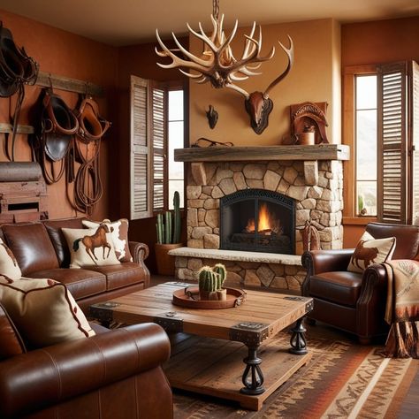 <p>Bring the charm of the American West into your home. This article shows how to make your living space cozy and rustic. You’ll learn about western home decor, from country-style furniture to Southwestern accents. Discover how to mix rugged and refined styles. This will help you create a space that shows off your unique taste. Whether you…</p> Southwestern Farmhouse Decor, Cowboy Living Room, Southwestern Living Room Ideas, Southwestern Farmhouse, Southwestern Living Room, Western Cabin, Vintage Western Decor, Manila Folder, Western Living Room