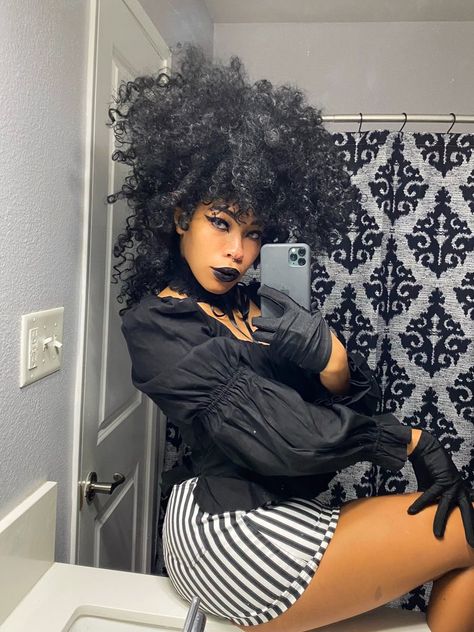 Hey Dudes Black, Kiera Please, Black Alt, Black Alternative, Afro Goth, Afro Punk Fashion, Feeling Myself, Alt Outfits, Alt Girls