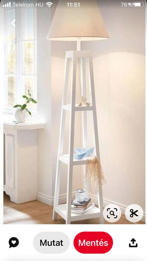 Livibg Room, Stylish Floor Lamp, Traditional Floor Lamps, Wall Painting Decor, Smart Home Design, Craft Room Decor, Art Decor Diy, Floor Standing Lamps, Wooden Lamp