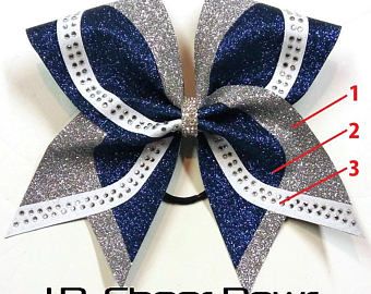 Brooklyn - Rhinestone/Glitter Cheer Bow - your choice of colors, Glitter Cheer Bows, Cheer Bow, Rhinestone Cheer Bows Cheer Bow Design Ideas, Cheer Bow Ideas High Schools, Army Decorations, Bling Cheer Bows, Cheer Accessories, Cheer Bows Diy, Cheerleading Jumps, Cute Cheer Bows, Cheerleading Coaching