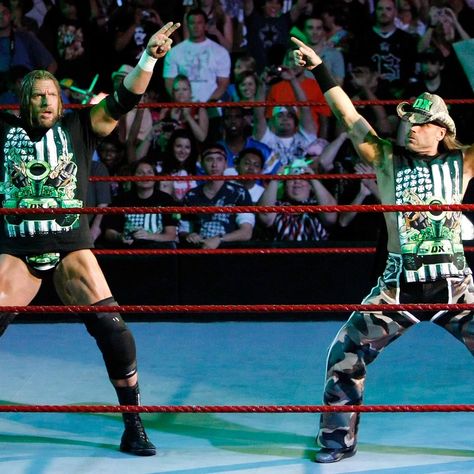 A legendary tag team match featuring Triple H and Shawn Michaels vs. The Undertaker and  Kane  is rumored for the WWE Crown Jewel special event at King Fahd International Stadium in Riyadh, Saudi Arabia, on Nov... Dx Wwe, The Heartbreak Kid, Wwe Wrestlemania, Eddie Guerrero, Character Change, Stephanie Mcmahon, Shawn Michaels, Wwe Legends, Wwe Wallpapers