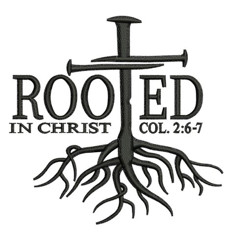 Rooted In Christ Christian Wishes, Rooted In Christ, Gods Plan Quotes, Godly Wisdom, Christian Graphics, General Quotes, Bible Quotes Images, Christian Quotes Prayer, Journaling Bible