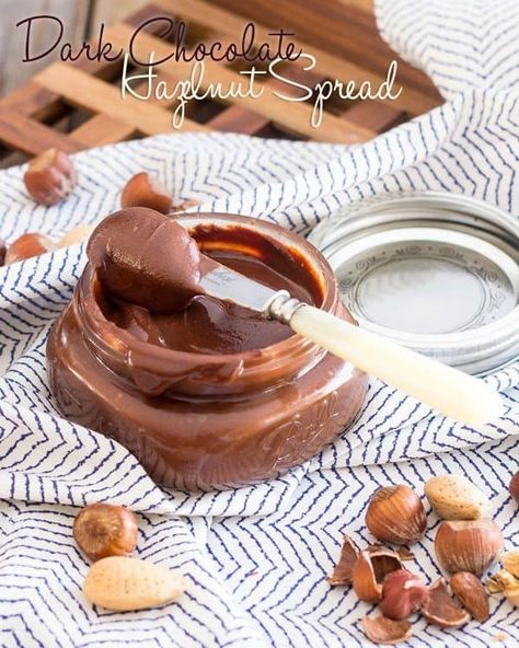 Get your hands on a Sneak Recipe from Paleo Home Cooking: Dark Chocolate Hazelnut Spread, aka Homemade Nutella! So velvety smooth, sweet and chocolate-y! Sweet Spreads, Paleo Candy, Homemade Nutella, Hazelnut Butter, Chocolate Hazelnut Spread, Spread Recipes, Hazelnut Spread, Paleo Snacks, Gluten Free Treats